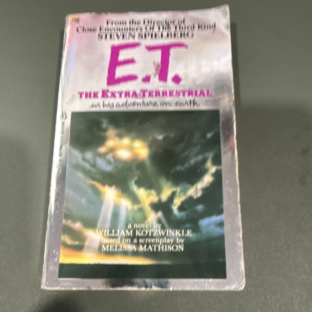 E.T. The Extra-Terrestrial by William Kotzwinkle – First June 1982 True 1st
